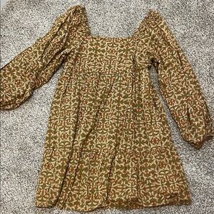 Floral Long Sleeve Dress